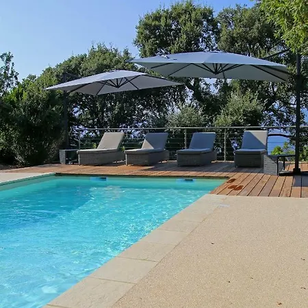 Vue Mer, Piscine Chauffee, Tennis Vila Porticcio (Corsica)
