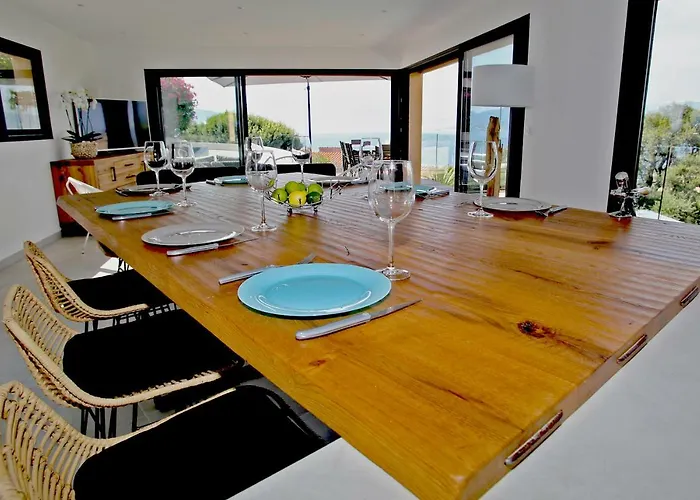 Vue Mer, Piscine Chauffee, Tennis Villa *